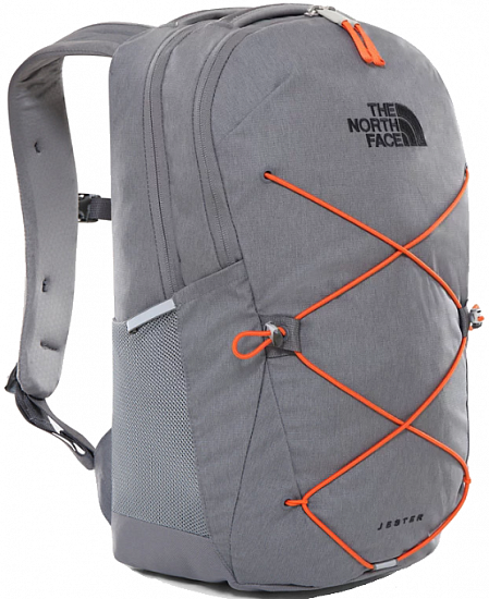 Рюкзак The North Face Jester Zinc Grey Dark Heather/Persian Orange - Фото 1 большая