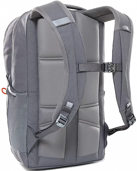 Рюкзак The North Face Jester Zinc Grey Dark Heather/Persian Orange - Фото 2 большая