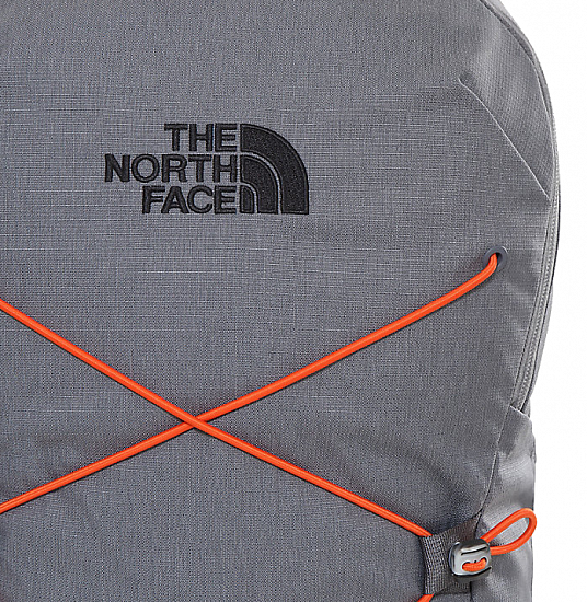 Рюкзак The North Face Jester Zinc Grey Dark Heather/Persian Orange - Фото 3 большая