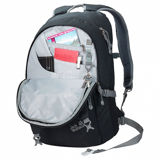 Рюкзак Jack Wolfskin RUSHCUTTER PACK Black - Фото 3 большая