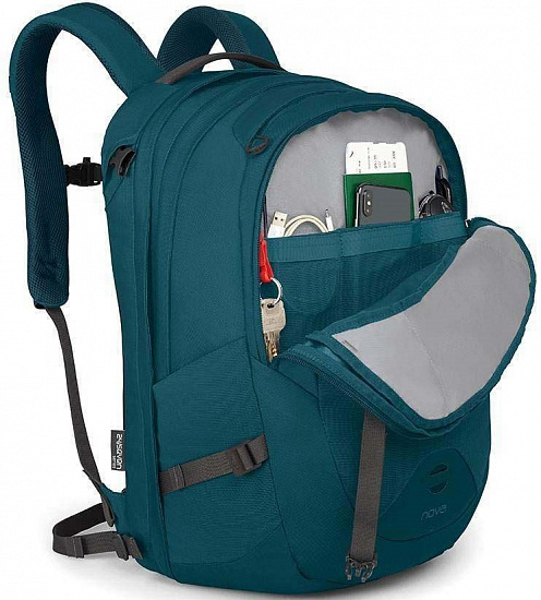 Рюкзак женский Osprey Nova Ethel Blue - Фото 7 большая