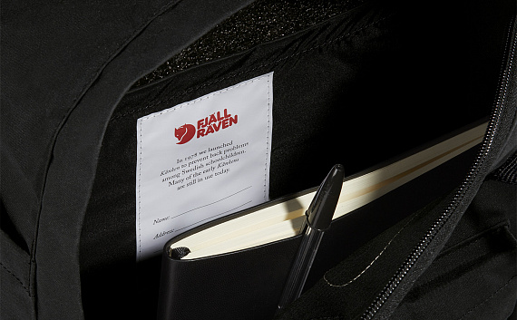 Рюкзак Fjallraven Kanken Laptop 13"  Super Grey - Фото 7 большая