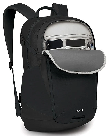 Рюкзак Osprey Axis 24 Black - Фото 4 большая