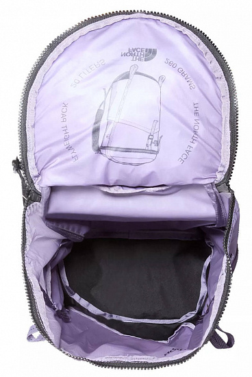Рюкзак The North Face Flyweight Daypack Lunar Slate/Tnf Black - Фото 3 большая