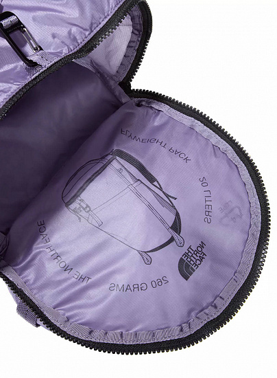 Рюкзак The North Face Flyweight Daypack Lunar Slate/Tnf Black - Фото 5 большая