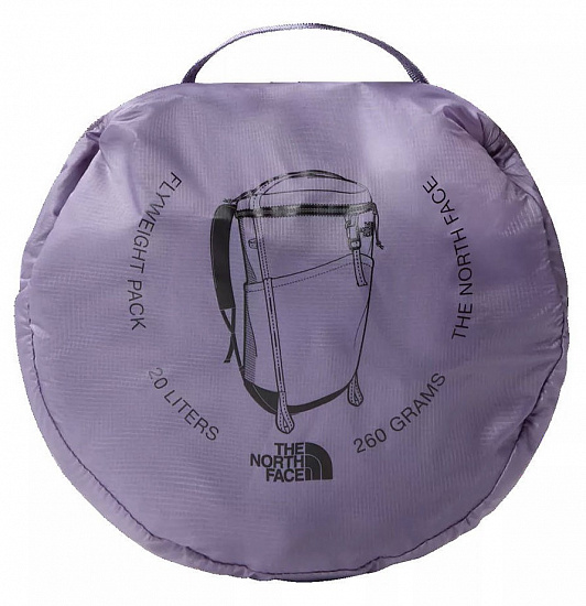 Рюкзак The North Face Flyweight Daypack Lunar Slate/Tnf Black - Фото 6 большая