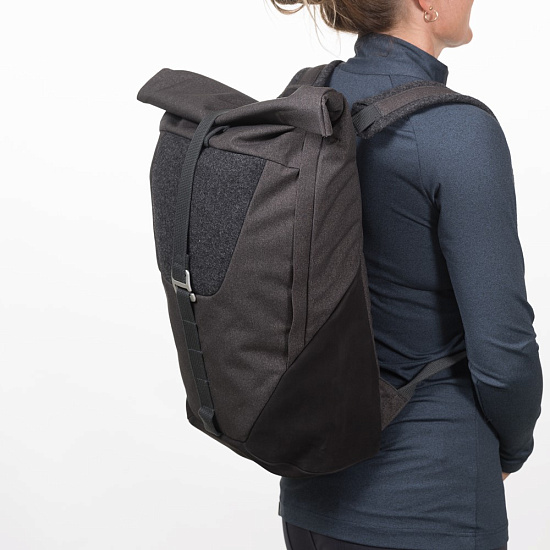 Рюкзак Bergans Oslo Roll-Top Daypack 10-23 л SolidCharcoal/Black - Фото 2 большая