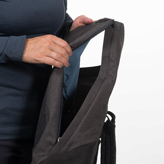Рюкзак Bergans Oslo Roll-Top Daypack 10-23 л SolidCharcoal/Black - Фото 5 большая