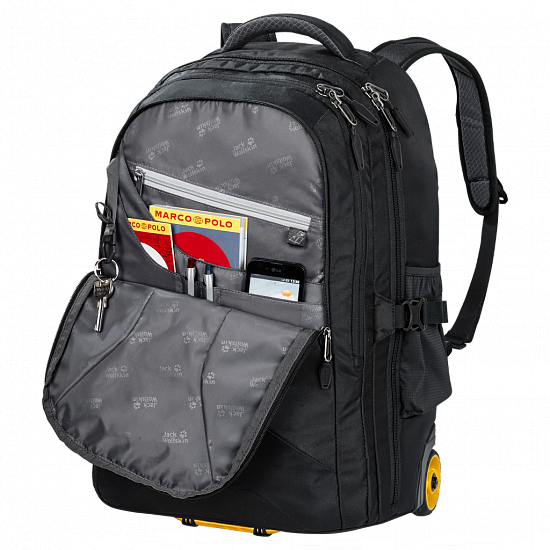 Рюкзак Jack Wolfskin Weekender 35 Black - Фото 3 большая