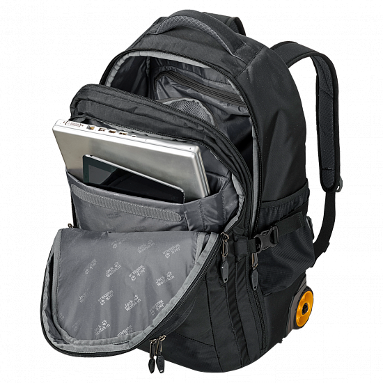 Рюкзак Jack Wolfskin Weekender 35 Black - Фото 4 большая