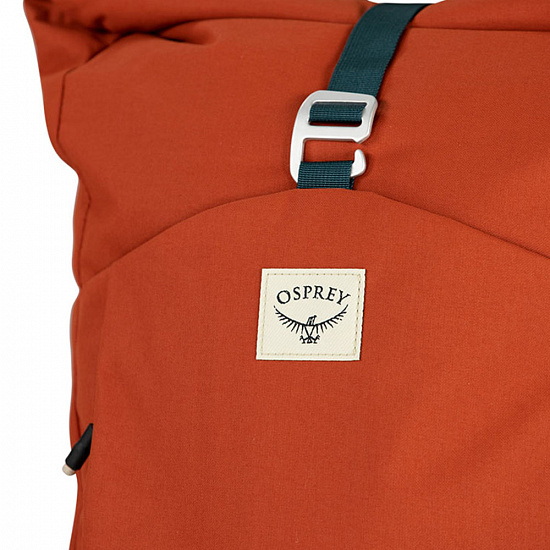 Рюкзак Osprey Arcane Roll Top Lunar Grey/Haybale Green - Фото 4 большая