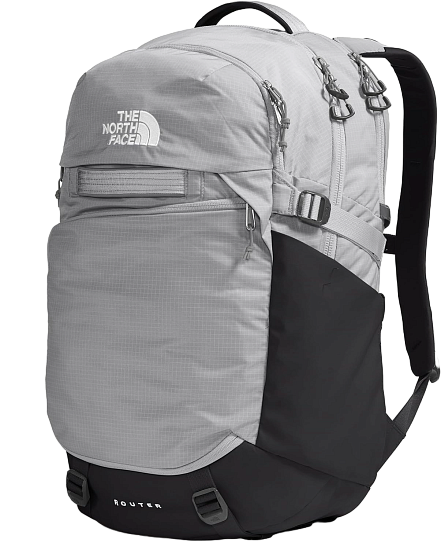 Рюкзак The North Face Router Meld Grey/TNF Black - Фото 1 большая