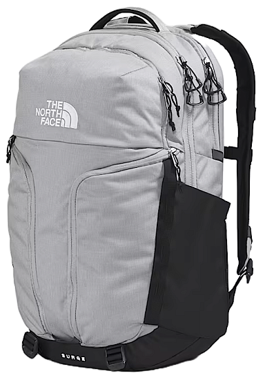 Рюкзак The North Face Surge Meld Grey Dark Heather - Фото 1 большая