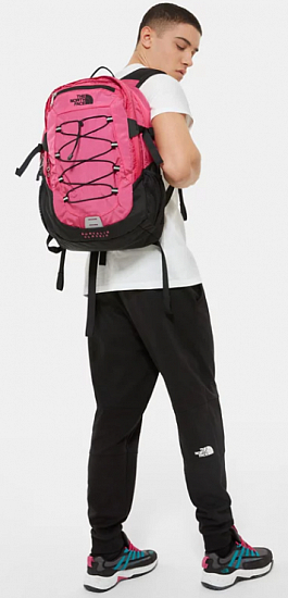 Рюкзак The North Face Borealis Classic Mr. Pink/ Black - Фото 4 большая
