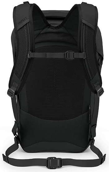 Рюкзак Osprey Metron 24 Pack Black/Anchor Blue - Фото 4 большая