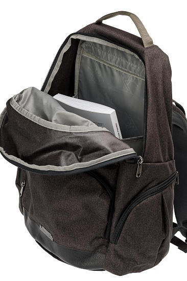 Рюкзак Bergans Metro 32 Solid Charcoal/Black - Фото 9 большая