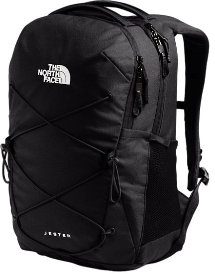 Рюкзак женский The North Face Jester Tnf Black/Npf - Фото 3 большая