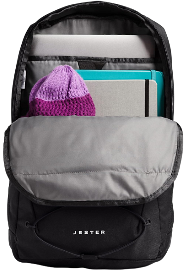 Рюкзак женский The North Face Jester Tnf Black/Npf - Фото 5 большая