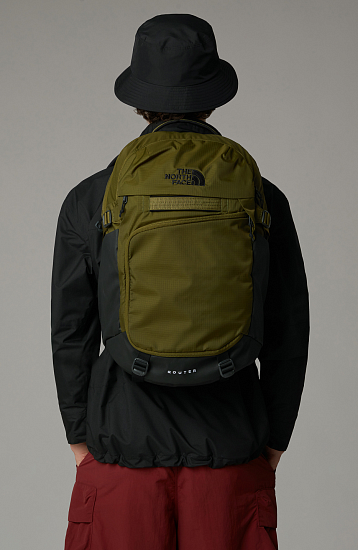 Рюкзак The North Face Router Forest Olive/Tn - Фото 7 большая