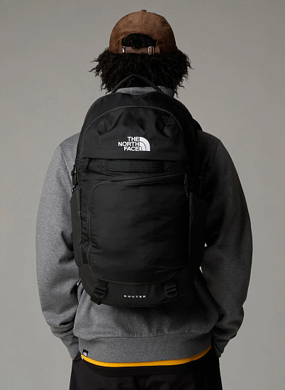 Рюкзак The North Face Router Tnf Black/Tnf Black - Фото 6 большая