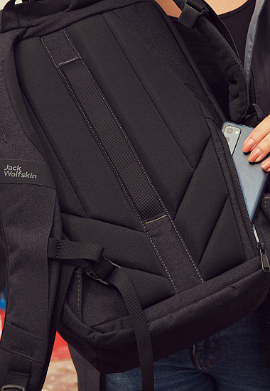 Рюкзак Jack Wolfskin Mainkai Pack Phantom - Фото 4 большая