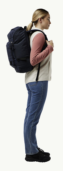 Рюкзак Jack Wolfskin Dachsberg Night Blue - Фото 5 большая