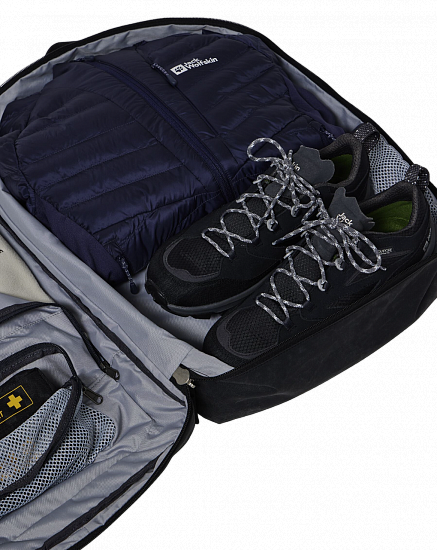 Рюкзак Jack Wolfskin Traveltopia Cabin Pack 40 Black - Фото 16 большая
