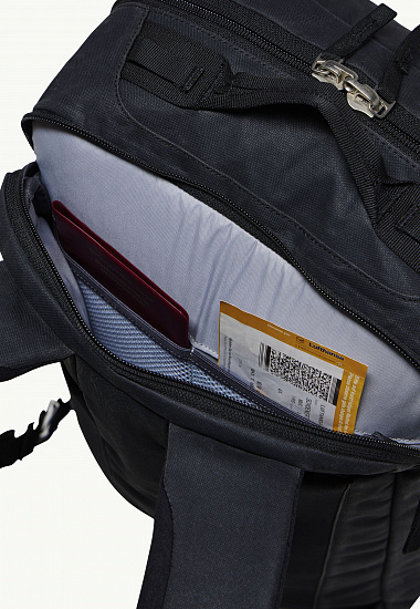 Рюкзак Jack Wolfskin Traveltopia Cabin Pack 30 Black - Фото 15 большая