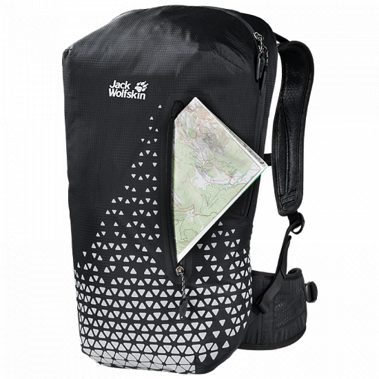 Рюкзак Jack Wolfskin Nighthawk 22 Reflective Grid - Фото 3 большая