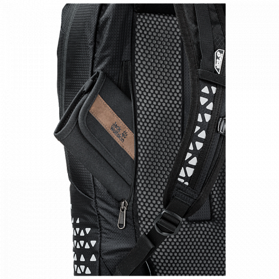 Рюкзак Jack Wolfskin Nighthawk 22 Reflective Grid - Фото 5 большая