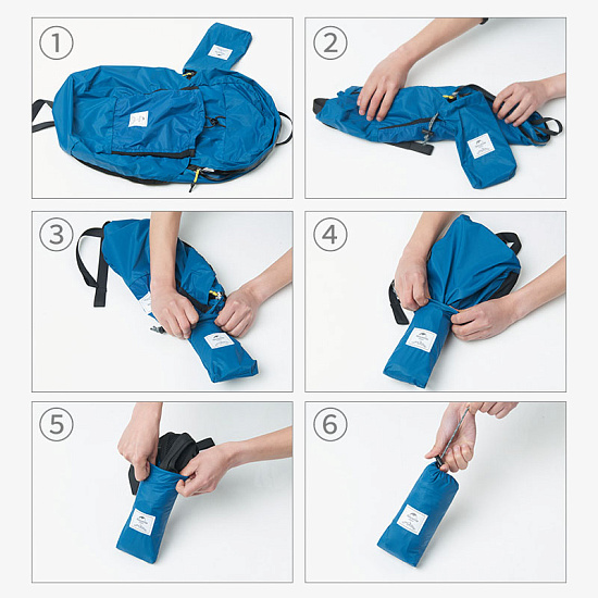 Рюкзак Naturehike Ultralight 22 Blue - Фото 11 большая