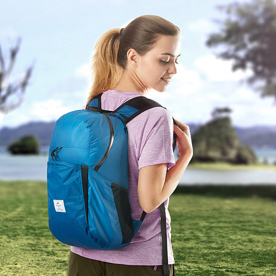 Рюкзак Naturehike Ultralight 22 Blue - Фото 14 большая