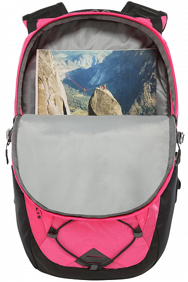 Рюкзак женский The North Face Borealis Mr. Pink Ripstop/TNF Black - Фото 4 большая