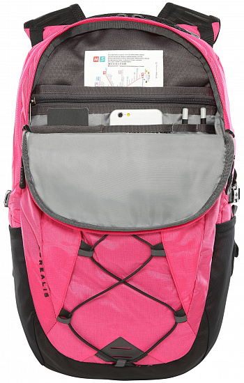 Рюкзак женский The North Face Borealis Mr. Pink Ripstop/TNF Black - Фото 6 большая