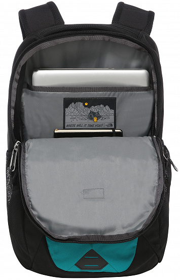 Рюкзак The North Face Jester Fanfare Green/TNF Black - Фото 4 большая