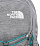 Рюкзак The North Face Jester Mid Grey Dark Heather/Fanfare Green - Фото 6 малая
