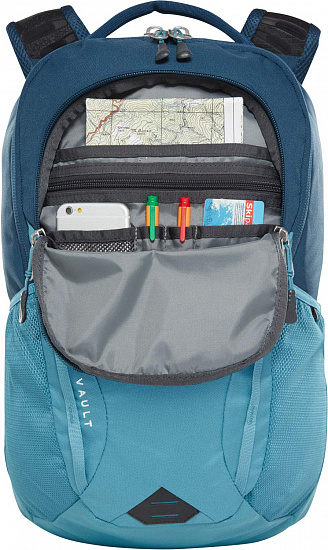Рюкзак женский The North Face W Vault Storm Blue - Фото 6 большая