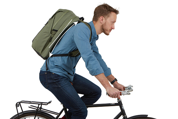 Рюкзак Thule Paramount Commuter 27L Olivine - Фото 9 большая