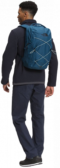 Рюкзак The North Face Jester Monterey Blue/Silver Blue - Фото 6 большая