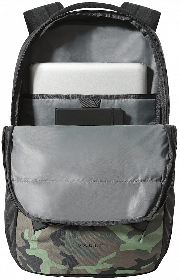 Рюкзак The North Face Vault Thyme Brushwood Camo Print/TNF Black - Фото 4 большая