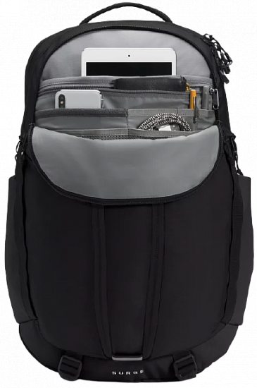 Рюкзак The North Face Surge TNF Black/TNF Black - Фото 12 большая
