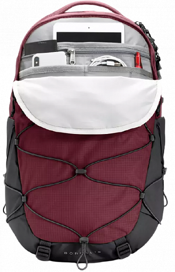Рюкзак женский The North Face Borealis Regal Red/Asphalt Grey - Фото 5 большая
