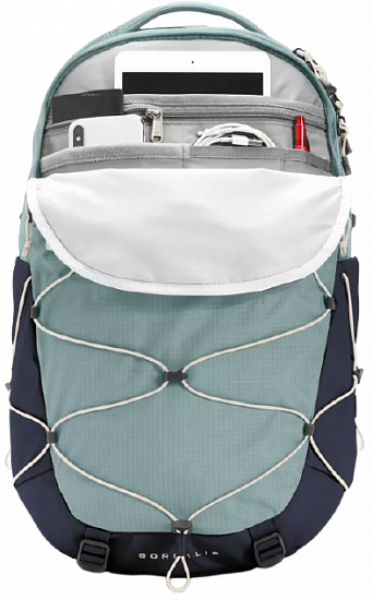 Рюкзак женский The North Face Borealis Silver Blue/TNF Navy/Gardenia White - Фото 5 большая