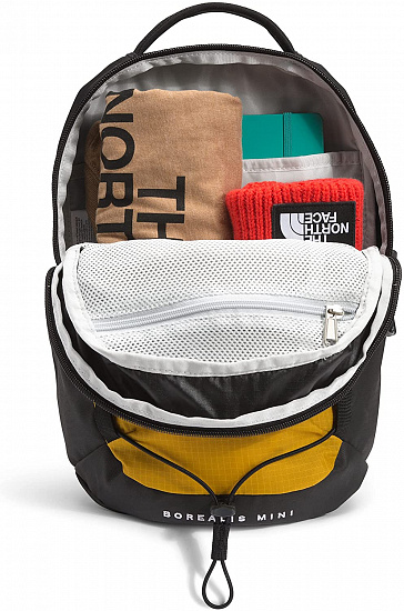 Рюкзак The North Face Borealis Mini Arrowwood Yellow/TNF Black - Фото 4 большая