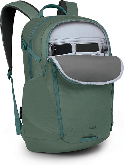 Рюкзак Osprey Axis 24 Pine Leaf Green - Фото 3 большая