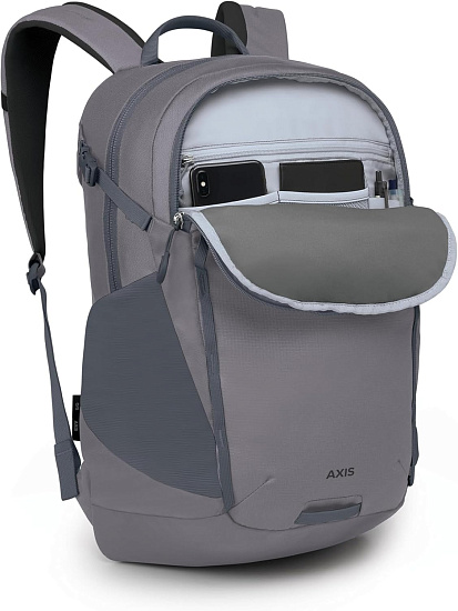 Рюкзак Osprey Axis 24 Soundwave Grey - Фото 3 большая