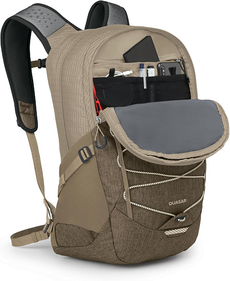 Рюкзак Osprey Quasar 26 Alpaca Tan/Latte Brown Heather - Фото 4 большая