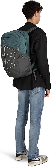 Рюкзак Osprey Quasar 26 Cascade Blue/Coal Grey Heather - Фото 5 большая