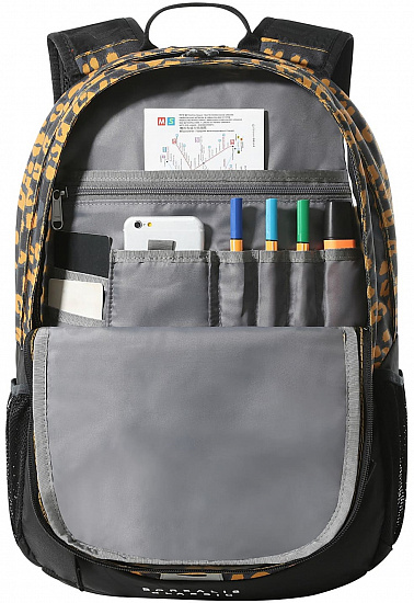 Рюкзак The North Face Borealis Classic Arrowwood Yellow Leopard Print/TNF Black - Фото 4 большая