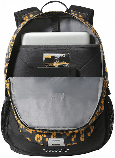 Рюкзак The North Face Borealis Classic Arrowwood Yellow Leopard Print/TNF Black - Фото 5 большая
